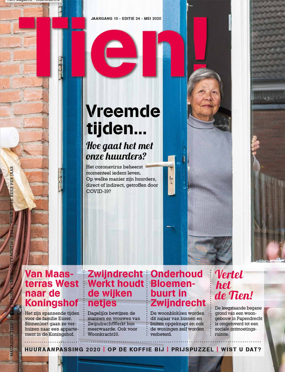 Woonkracht10, TIEN, magazine, corona