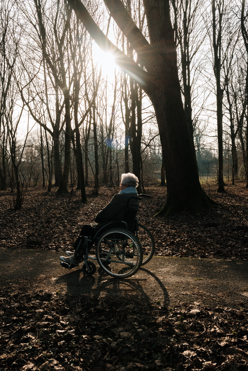 Tante Henny, documentaire fotografie, portret, ouderdom, eenzaamheid, hoogbejaard